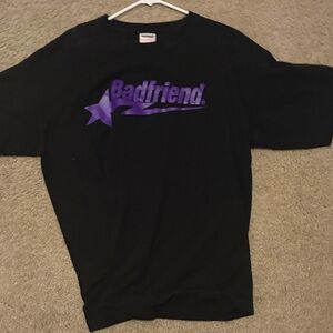 Black and Purple Men's Short Sleeve Tee
